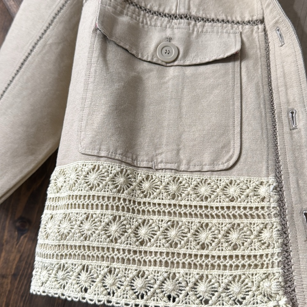 JOIE Clisson Embroidered Jacket - Picture 3 of 7